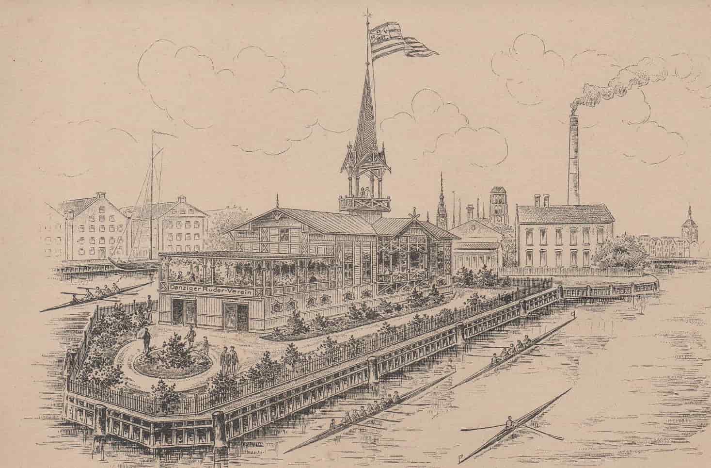 Ołowianka, Motława. Miasto Gdańsk,