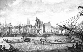 Miasto Gdańsk, Żuraw, Motława, Rejsy Turystyczne, Rejs Galarem Po Gdańsku